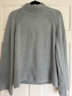 Banana Republic Light Blue Sweater with Bell sleeves - size medium